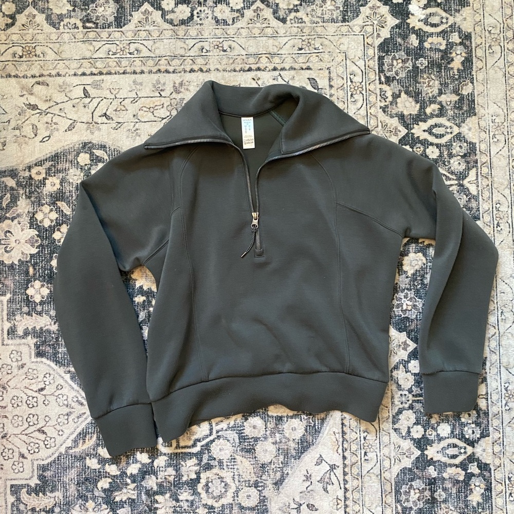 SPANX Air Essentials Half Zip size XS